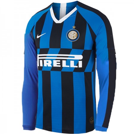 Billiga Fotbollströjor Inter Milan Hjemma tröja 2019/20 Långärmad